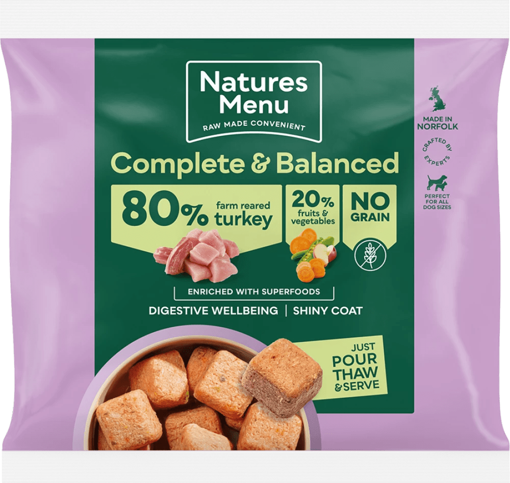 Complete and Balanced Raw 80/20 Nuggets 1KG (Natures Menu) - SnowPaw Store - Nature's Menu - Dog Food